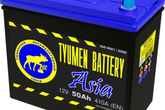 Аккумуляторная батарея TYUMEN battery ASIA  6СТ-50 АЗ